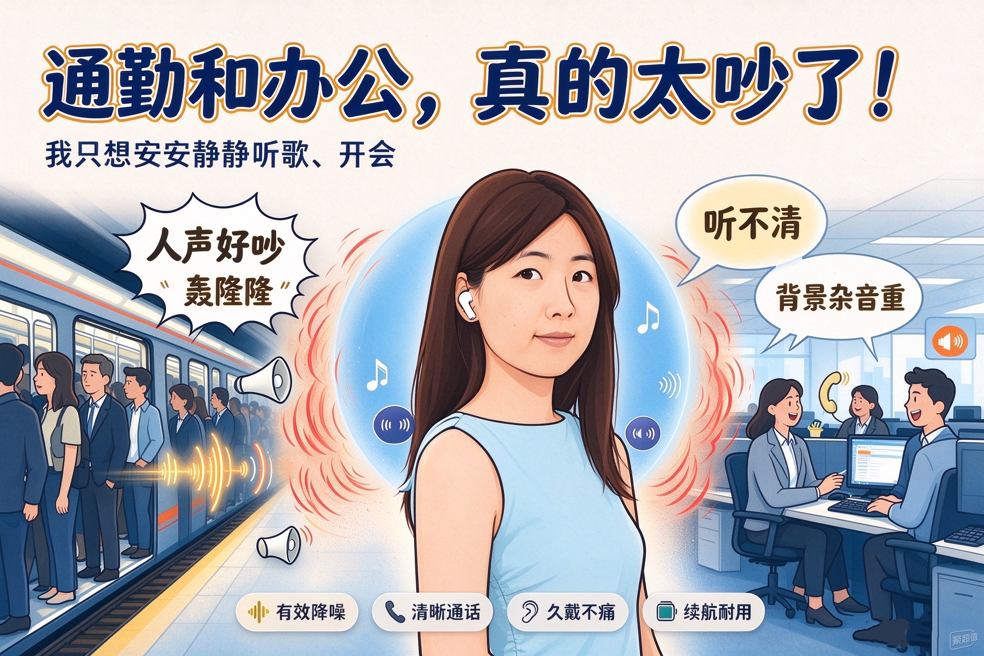 百元也能降噪？漫步者 X2 ANC 打工人通勤实测